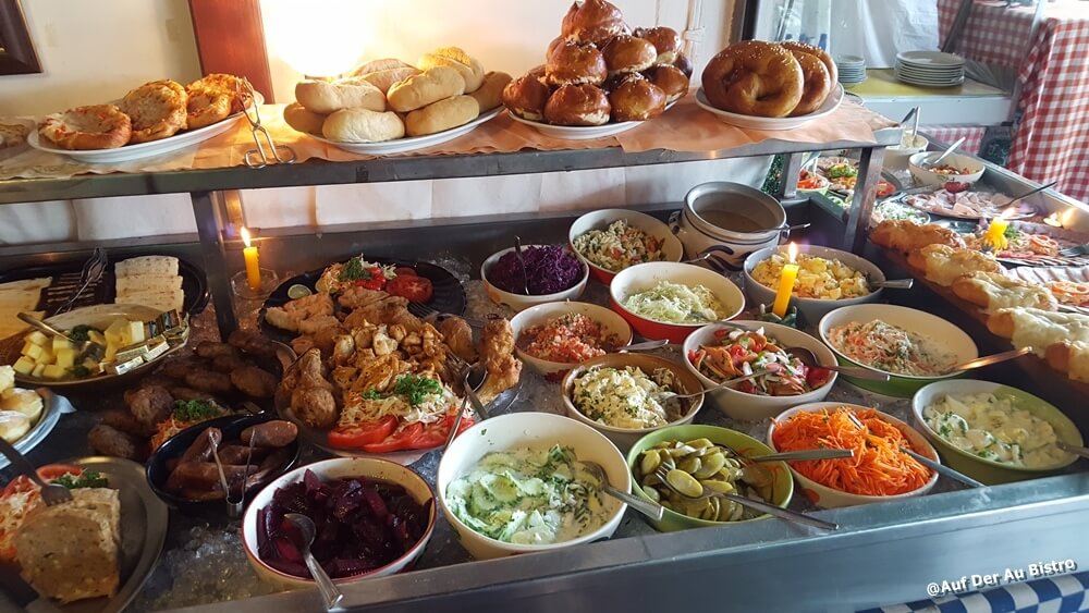 Auf der Au Bistro aufderaubistro best german buffet salads