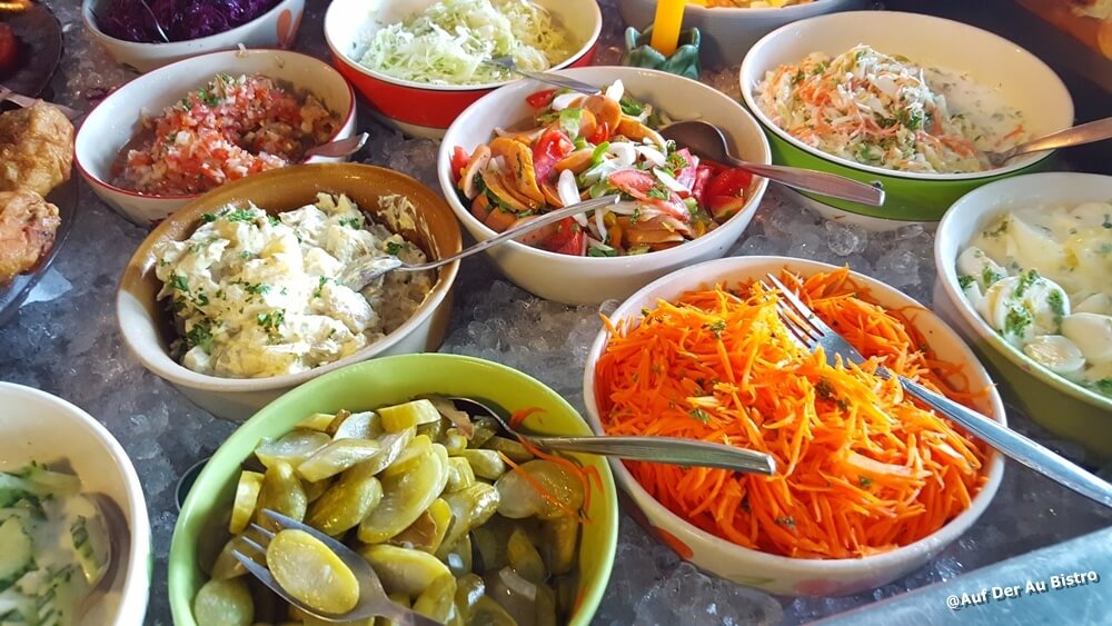 Auf der Au Bistro aufderaubistro best german buffet salads