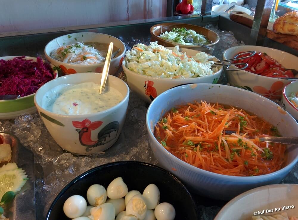 Auf der Au Bistro aufderaubistro best german buffet salads